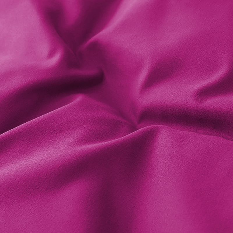 Purple Duvet Cover Bedding Set Plain Dyed