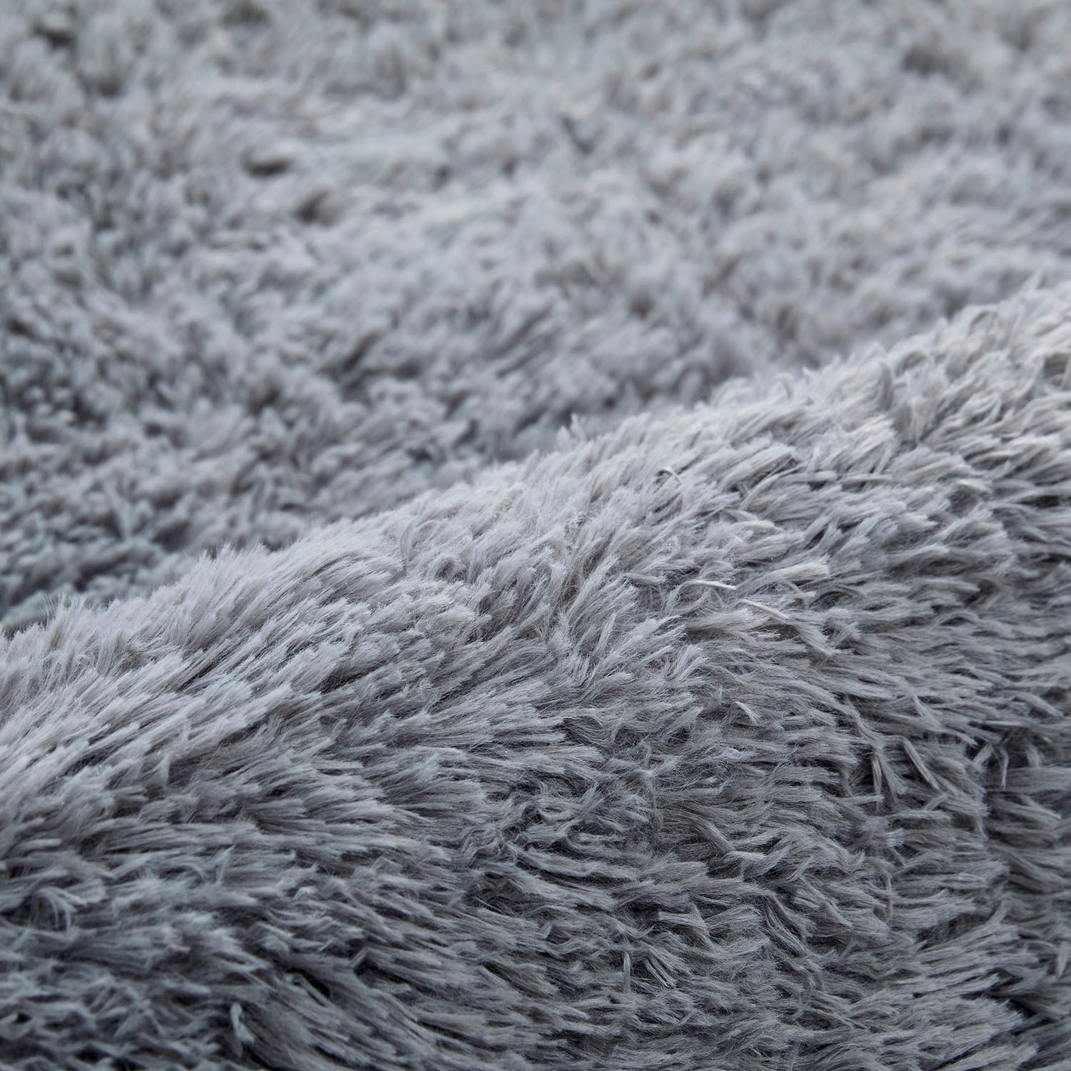 Grey Shaggy Rug