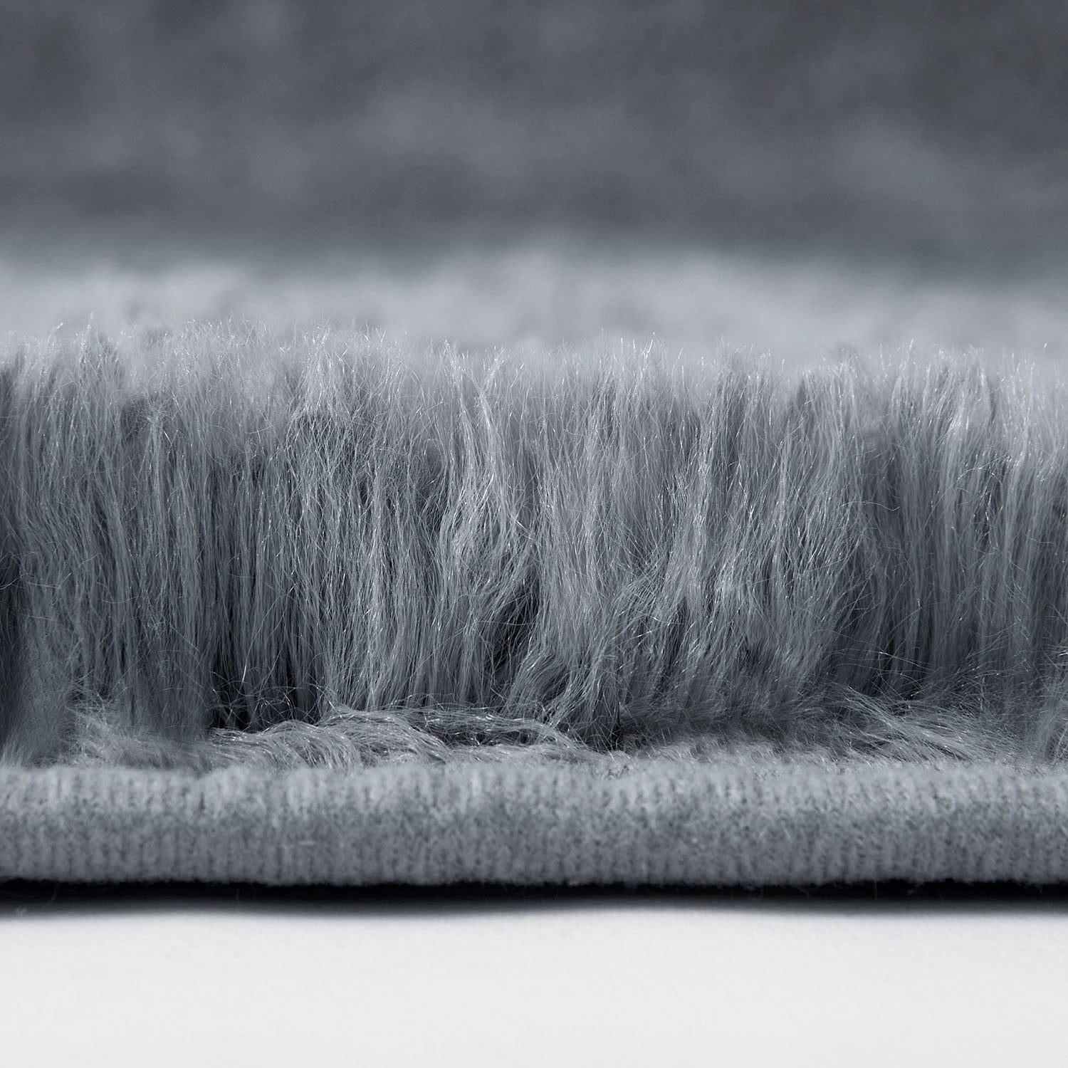 Grey Shaggy Rug