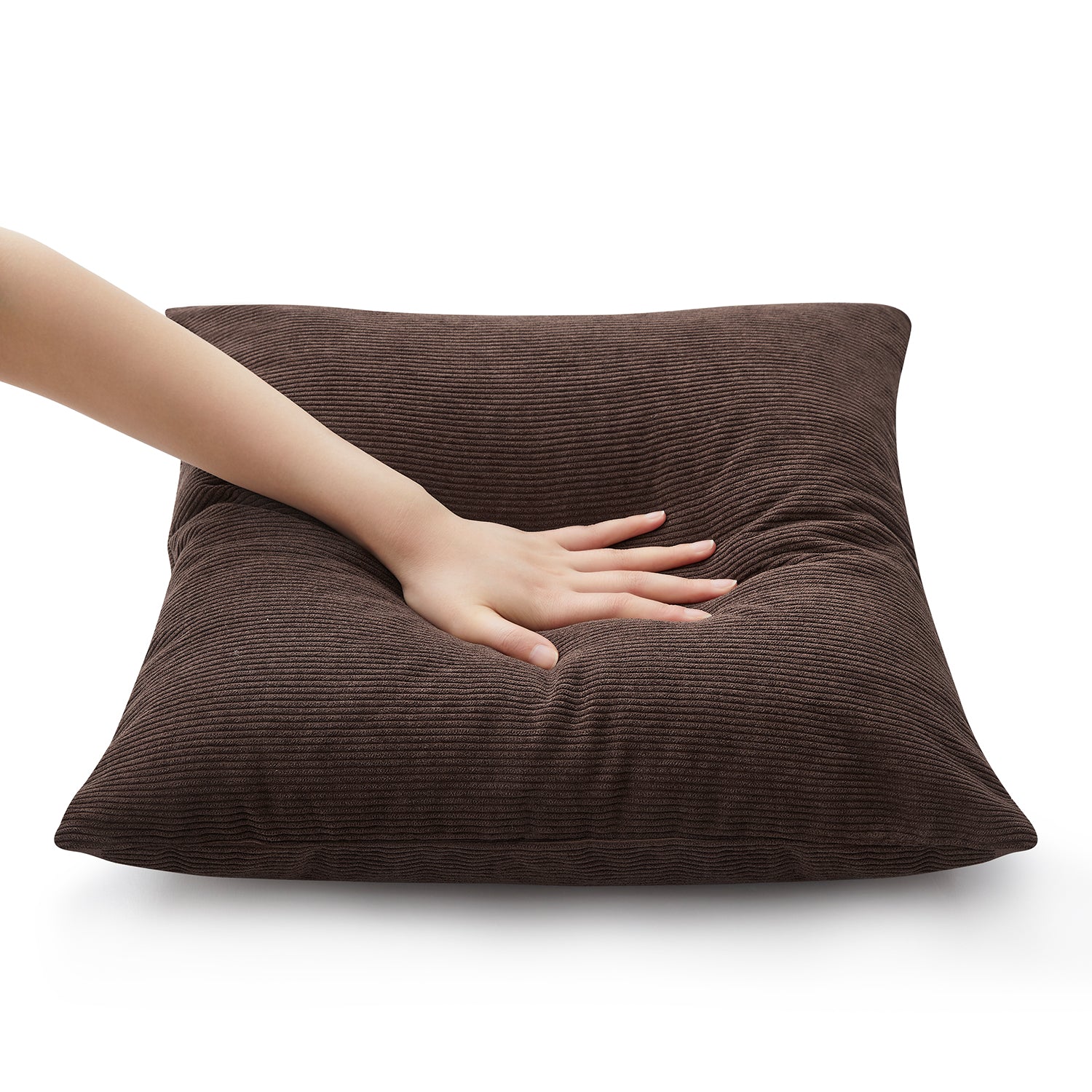 Velvet Cushion Covers Coffee