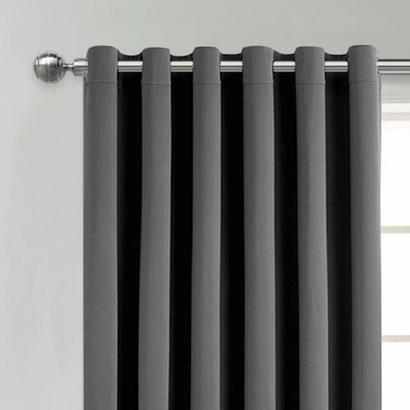 Grey Blackout Curtains